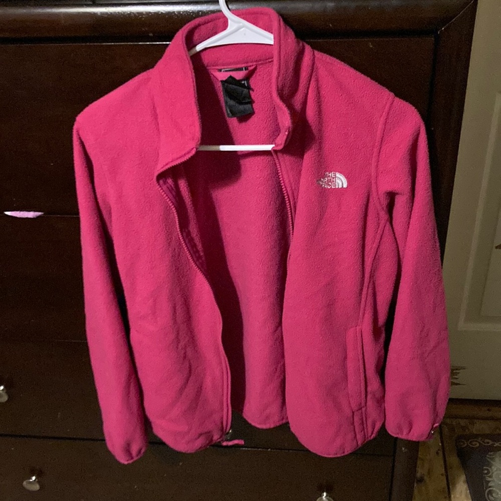 The North Face fleece jacket in good shape!